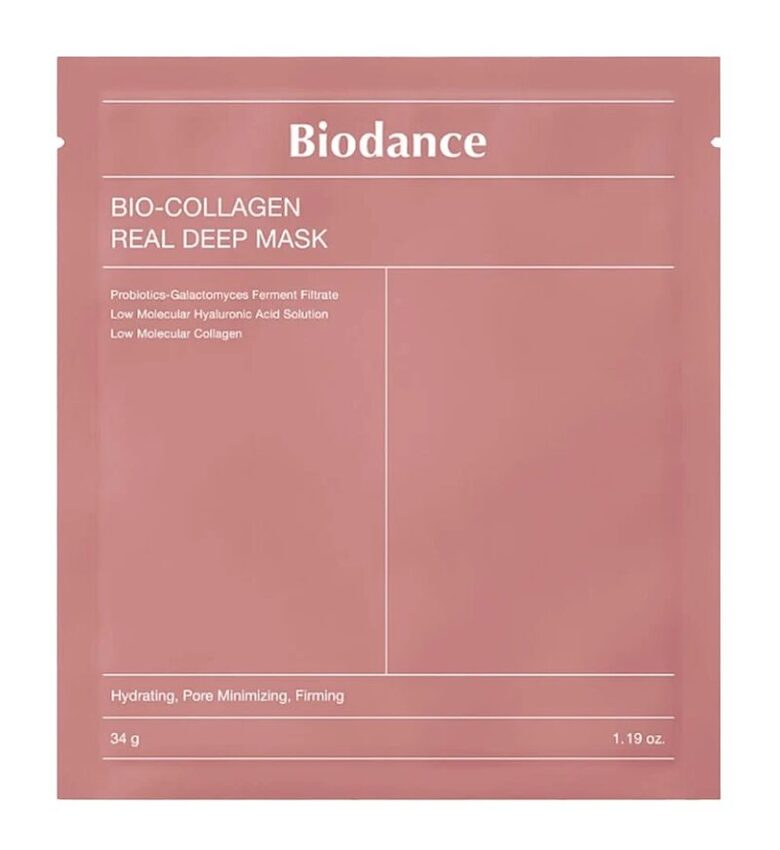 BIODANCE - Bio Collagen Real Deep Mask - hidrogelinė veido kaukė su kolagenu